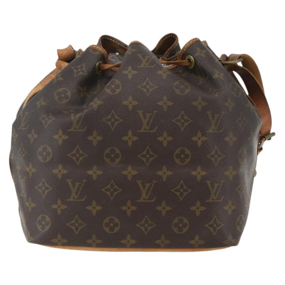 LOUIS VUITTON Monogram Petit Noe Shoulder Bag M42226 LV Auth 156560