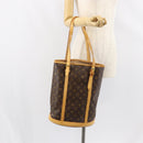LOUIS VUITTON Monogram Bucket GM Schoudertas M42236 LV Auth 156566-25