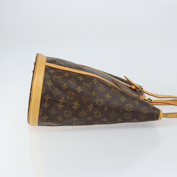 LOUIS VUITTON Monogram Bucket GM Schoudertas M42236 LV Auth 156566