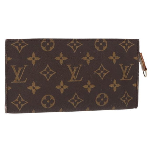 LOUIS VUITTON Monogram Bucket GM Accessory Pouch LV Auth 156567