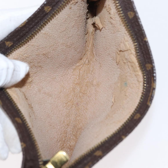 LOUIS VUITTON Monogram Bucket GM Accessory Pouch LV Auth 156567