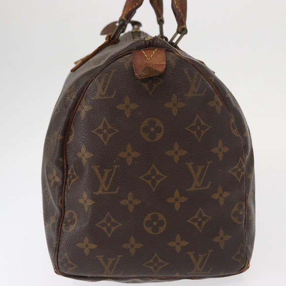 LOUIS VUITTON Monogram Speedy 30 Hand Bag M41526 LV Auth 156580