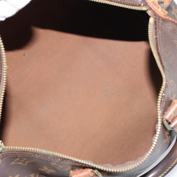 LOUIS VUITTON Monogram Speedy 30 Hand Bag M41526 LV Auth 156581