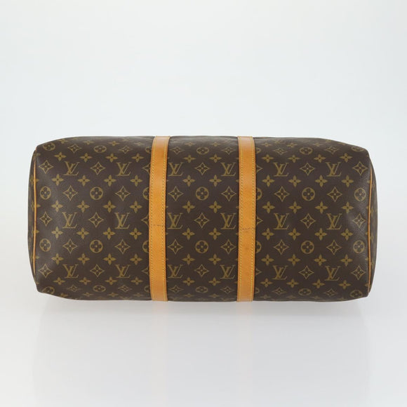 LOUIS VUITTON Monogram Keepall 50 Boston Bag M41426 LV Auth 156586