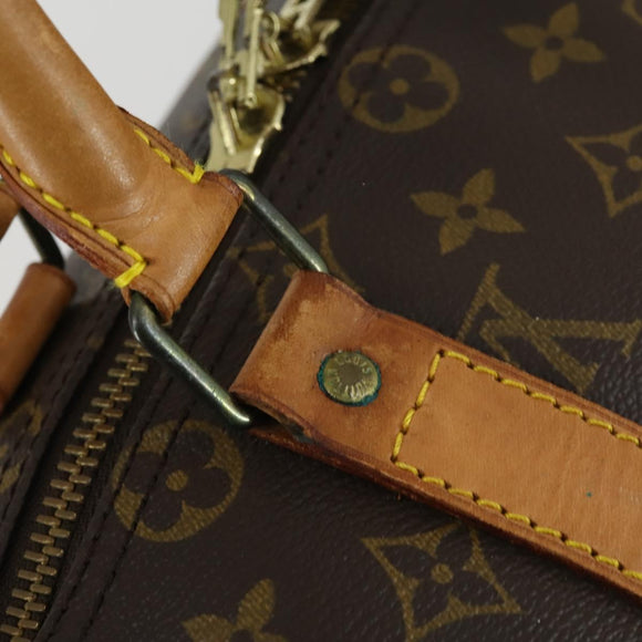 LOUIS VUITTON Monogram Keepall 45 Boston Bag M41428 LV Auth 156591