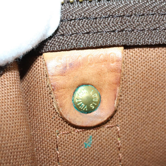 LOUIS VUITTON Monogram Keepall 45 Boston Bag M41428 LV Auth 156591