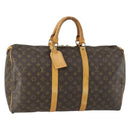 LOUIS VUITTON Monogram Keepall 50 Boston Bag M41426 LV Auth 156592-1