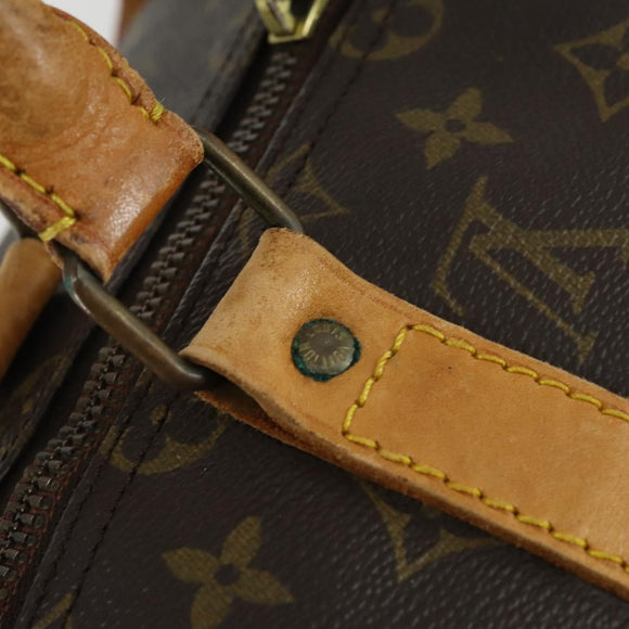 LOUIS VUITTON Monogram Keepall 50 Boston Bag M41426 LV Auth 156592