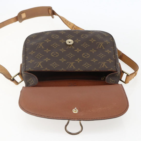 LOUIS VUITTON Monogram Saint Cloud GM Shoulder Bag M51242 LV Auth 156601