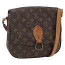 LOUIS VUITTON Monogram Saint Cloud GM Shoulder Bag M51242 LV Auth 156603-1