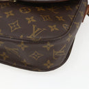 LOUIS VUITTON Monogram Saint Cloud GM Shoulder Bag M51242 LV Auth 156603-14