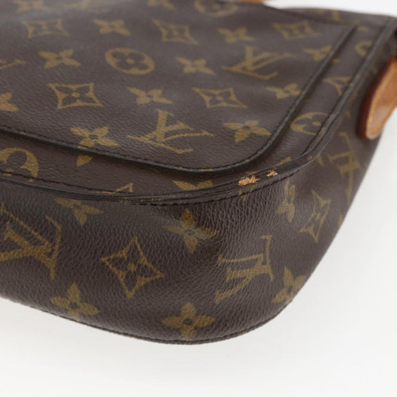 LOUIS VUITTON Monogram Saint Cloud GM Shoulder Bag M51242 LV Auth 156603