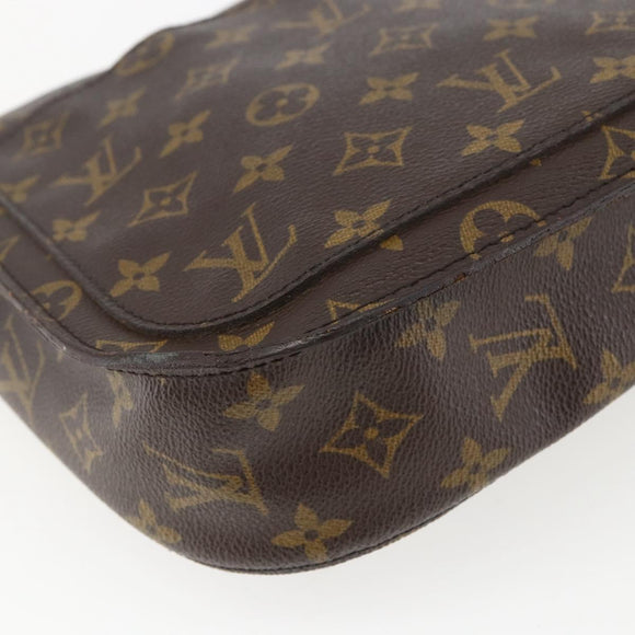 LOUIS VUITTON Monogram Saint Cloud GM Shoulder Bag M51242 LV Auth 156603