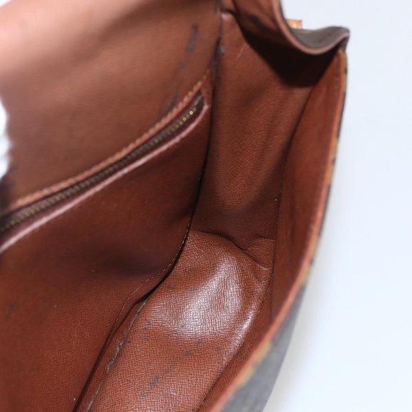 LOUIS VUITTON Monogram Saint Cloud GM Shoulder Bag M51242 LV Auth 156603