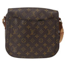 LOUIS VUITTON Monogram Saint Cloud GM Shoulder Bag M51242 LV Auth 156603-2