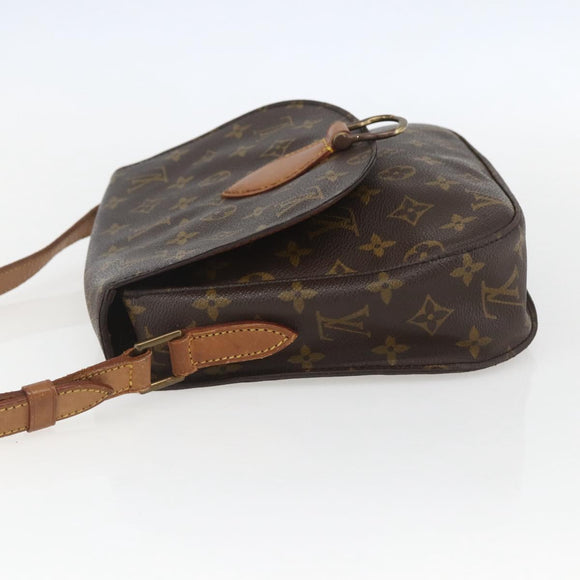LOUIS VUITTON Monogram Saint Cloud GM Shoulder Bag M51242 LV Auth 156603