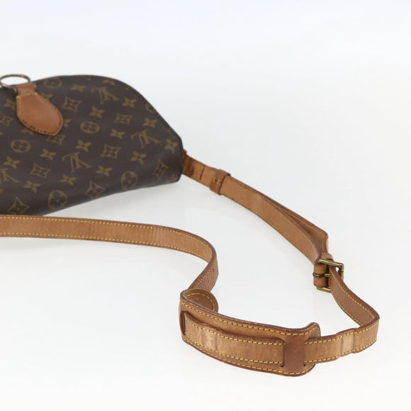 LOUIS VUITTON Monogram Saint Cloud GM Shoulder Bag M51242 LV Auth 156603