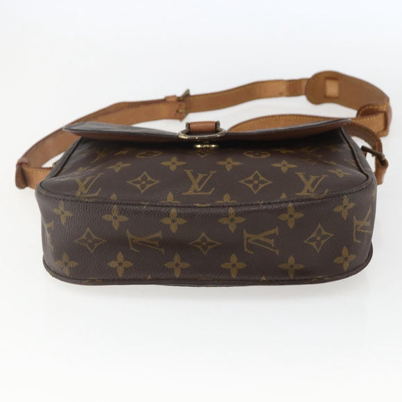 LOUIS VUITTON Monogram Saint Cloud GM Shoulder Bag M51242 LV Auth 156603