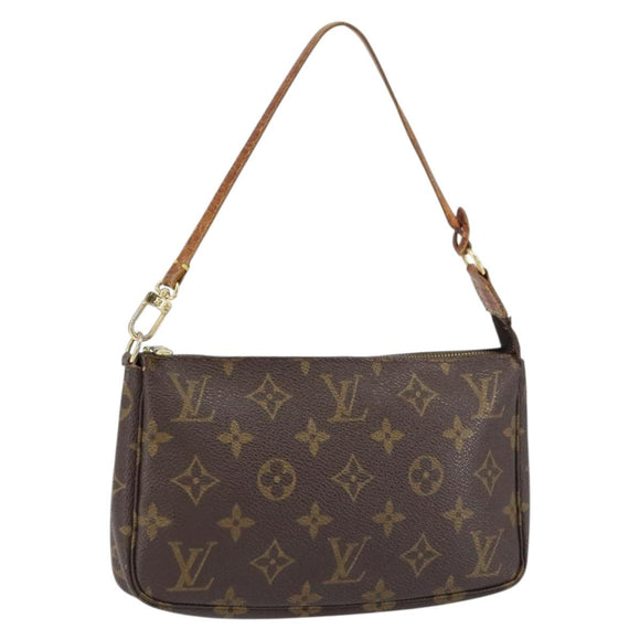 LOUIS VUITTON Monogram Pochette Accessoires Pouch M51980 LV Auth 156611