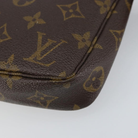 LOUIS VUITTON Monogram Pochette Accessoires Pouch M51980 LV Auth 156611