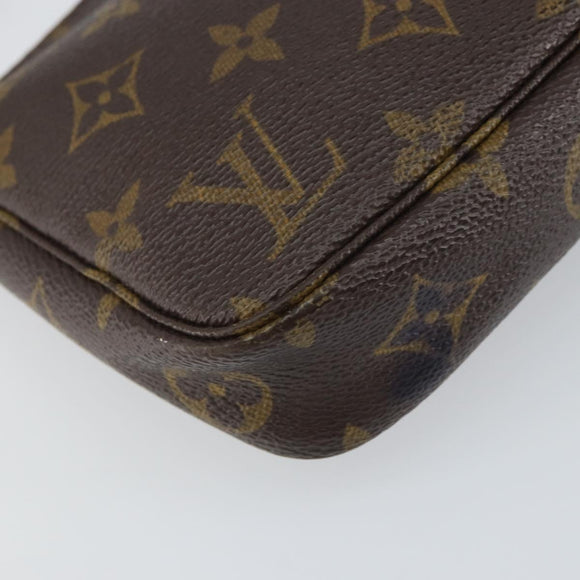 LOUIS VUITTON Monogram Pochette Accessoires Pouch M51980 LV Auth 156611