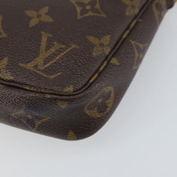 LOUIS VUITTON Monogram Pochette Accessoires Pouch M51980 LV Auth 156611