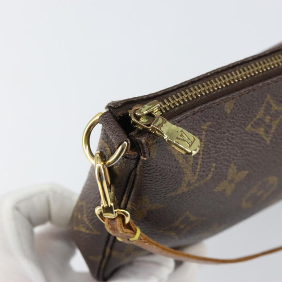 LOUIS VUITTON Monogram Pochette Accessoires Pouch M51980 LV Auth 156611