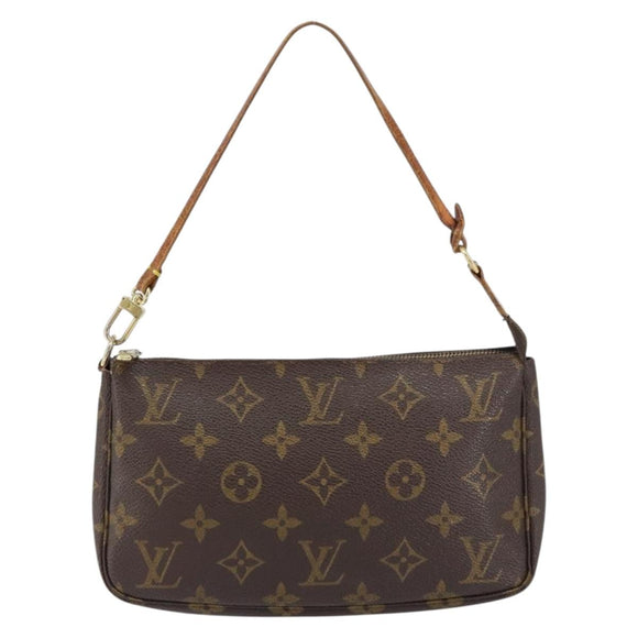 LOUIS VUITTON Monogram Pochette Accessoires Pouch M51980 LV Auth 156611