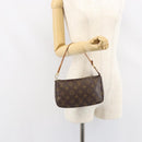 LOUIS VUITTON Monogram Pochette Accessoires Pouch M51980 LV Auth 156611-20