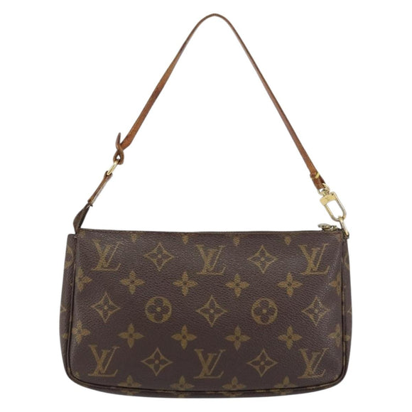 LOUIS VUITTON Monogram Pochette Accessoires Pouch M51980 LV Auth 156611