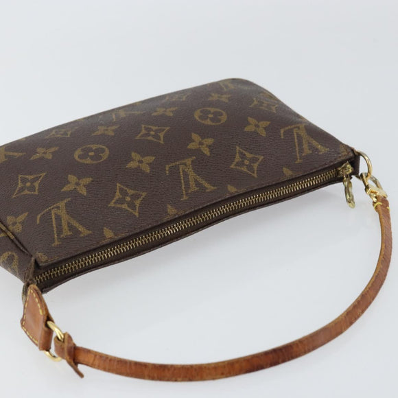 LOUIS VUITTON Monogram Pochette Accessoires Pouch M51980 LV Auth 156611