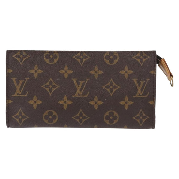 LOUIS VUITTON Monogram Bucket GM Accessory Pouch LV Auth 156616
