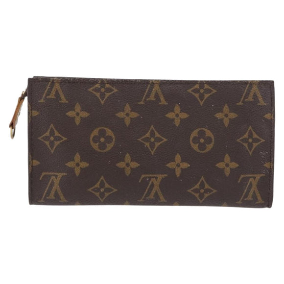 LOUIS VUITTON Monogram Bucket GM Accessory Pouch LV Auth 156616
