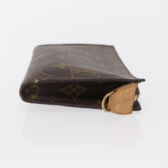 LOUIS VUITTON Monogram Bucket GM Accessory Pouch LV Auth 156616