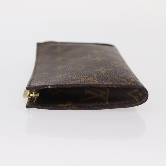 LOUIS VUITTON Monogram Bucket GM Accessory Pouch LV Auth 156616