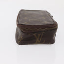 LOUIS VUITTON Monogram Trousse Brush PM Cosmetic Pouch M47510 LV Auth 156620-3