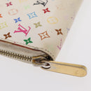 LOUIS VUITTON Monogram Multicolor Zippy Wallet Wallet White M60241 Auth 156622-13