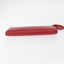 LOUIS VUITTON Epi Pochette Accessoires Pouch Red M52947 LV Auth 156623-6
