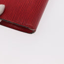LOUIS VUITTON Epi Pochette Accessoires Pouch Red M52947 LV Auth 156623-7