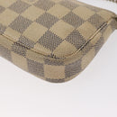 LOUIS VUITTON Damier Azur Mini Pochette Accessoires Pouch N63005 LV Auth 156624-17