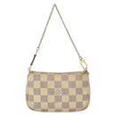 LOUIS VUITTON Damier Azur Mini Pochette Accessoires Pouch N63005 LV Auth 156624-2