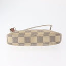 LOUIS VUITTON Damier Azur Mini Pochette Accessoires Pouch N63005 LV Auth 156624-5