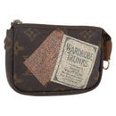 LOUIS VUITTON Monogram Label Collection Trousse Cre Pouch M63800 LV Auth 156625-1