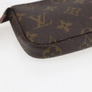 LOUIS VUITTON Monogram Label Collection Trousse Cre Pouch M63800 LV Auth 156625-16
