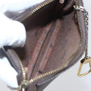 LOUIS VUITTON Monogram Label Collection Trousse Cre Pouch M63800 LV Auth 156625-11