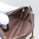 LOUIS VUITTON Monogram Label Collection Trousse Cre Pouch M63800 LV Auth 156625-17