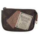 LOUIS VUITTON Monogram Label Collection Trousse Cre Pouch M63800 LV Auth 156625-13