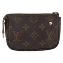 LOUIS VUITTON Monogram Label Collection Trousse Cre Pouch M63800 LV Auth 156625-2