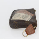 LOUIS VUITTON Monogram Label Collection Trousse Cre Pouch M63800 LV Auth 156625-4