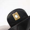 CHANEL Matelasse 30 Chain Shoulder Bag Lamb Skin Black Gold CC Auth 156627SAV-19